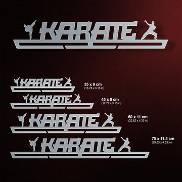 Karate Medal Hanger Display V1-Medal Display-Victory Hangers®