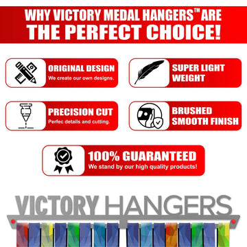 Marathon Medal Hanger Display-Medal Display-Victory Hangers®