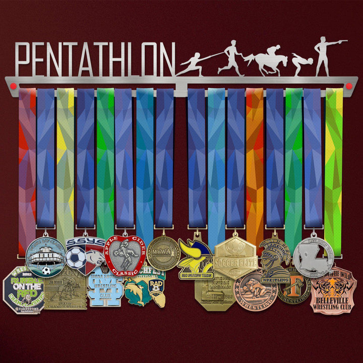 Pentathlon Medal Hanger Display-Medal Display-Victory Hangers®