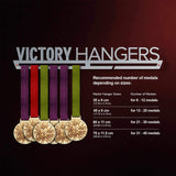 Always Earned Never Given Medal Hanger Display MALE-Medal Display-Victory Hangers®