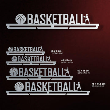 Basketball Medal Hanger Display FEMALE Victory Medal Hangers®