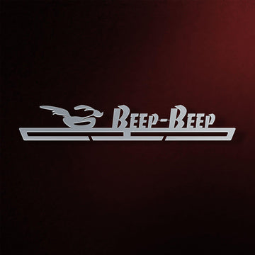 Beep Beep Running Medal Hanger Display Victory Medal Hangers®