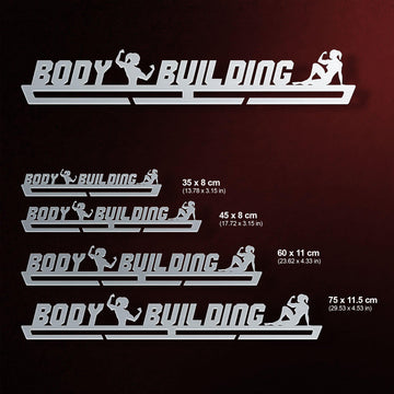 Body Building Medal Hanger Display FEMALE Victory Medal Hangers®