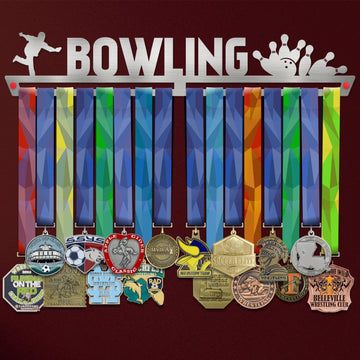 Bowling Medal Hanger Display Victory Medal Hangers®