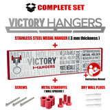 Challenge Accepted Medal Hanger Display-Medal Display-Victory Hangers®