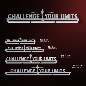 Challenge Your Limits Medal Hanger Display Victory Medal Hangers®