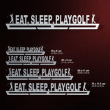 Eat Sleep Play Golf Medal Hanger Display-Medal Display-Victory Hangers®