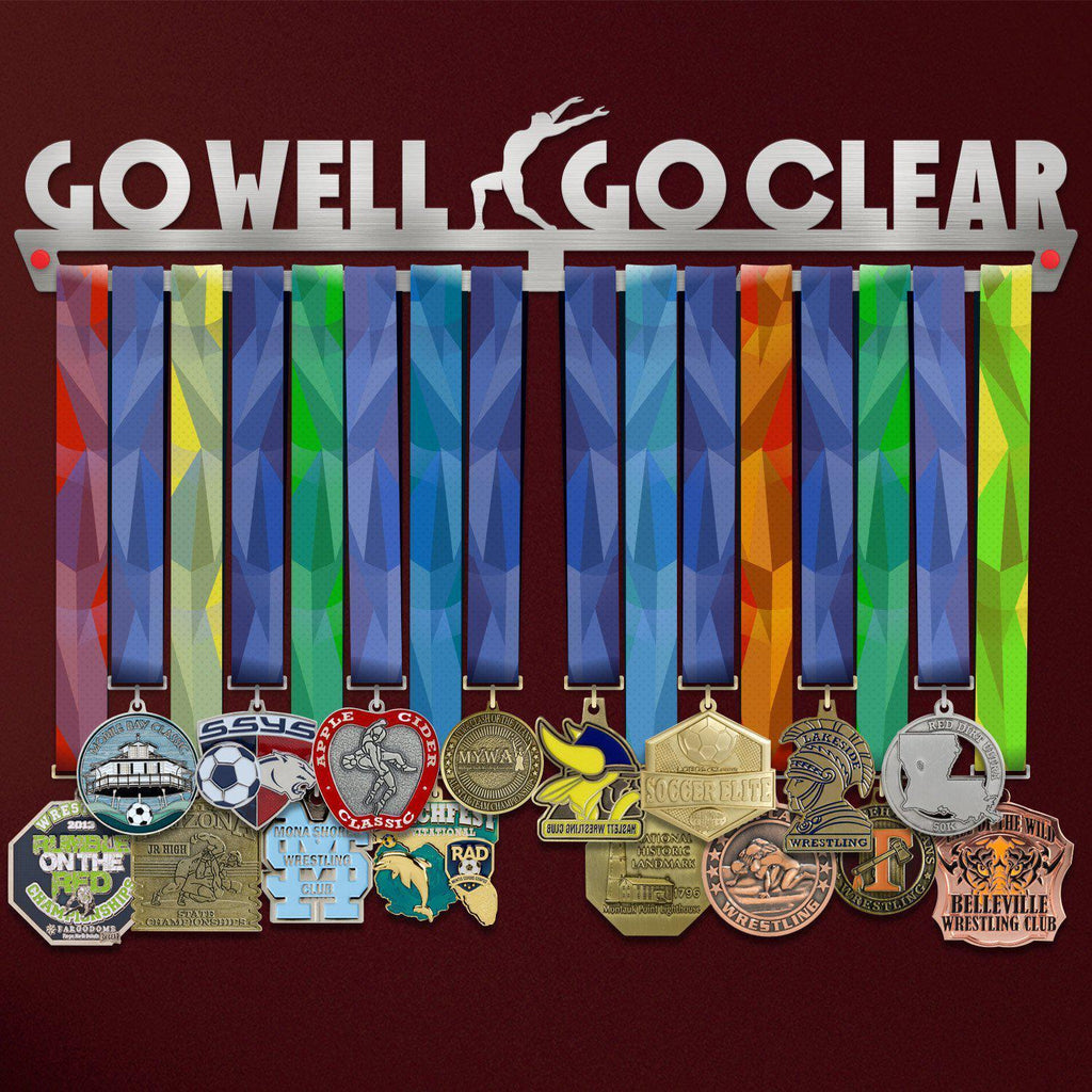 Go Well Go Clear Medal Hanger Display-Medal Display-Victory Hangers®