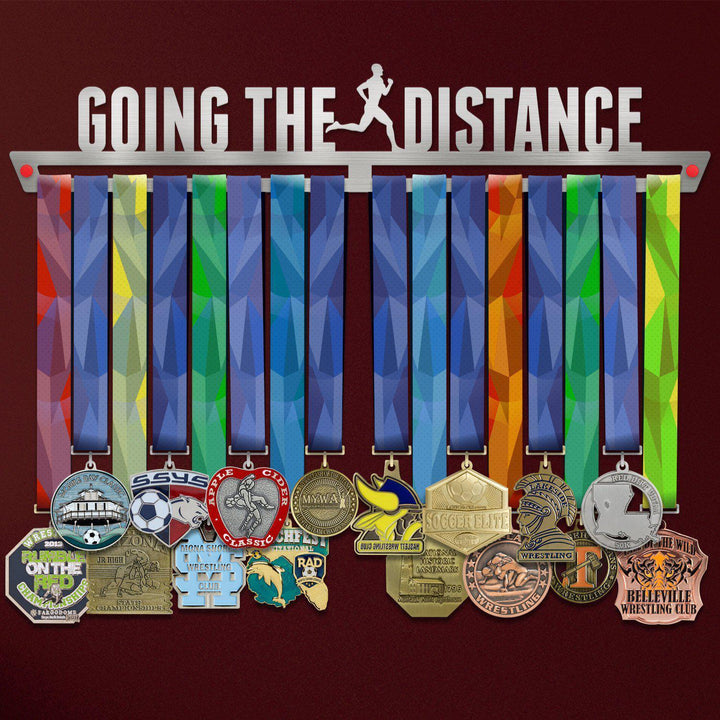 Going The Distance Medal Hanger Display MALE Victory Medal Hangers®