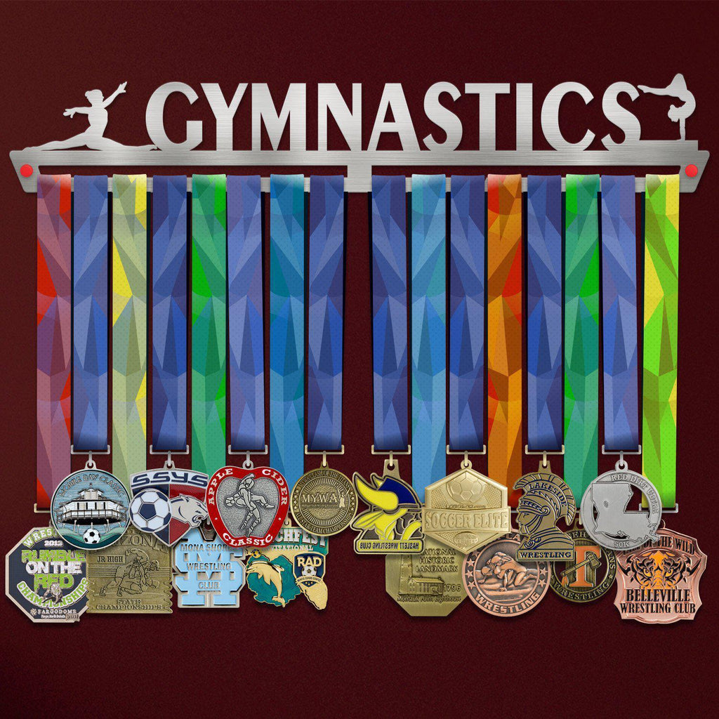 Gymnastics Medal Hanger Display FEMALE V1-Medal Display-Victory Hangers®