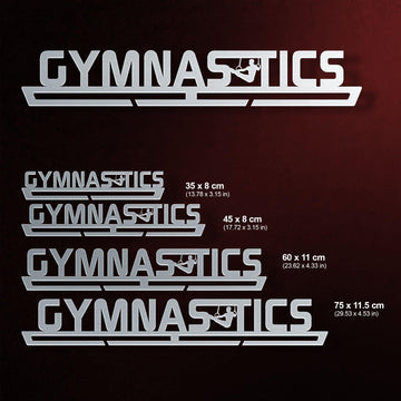 Gymnastics Medal Hanger Display MALE V1 Victory Medal Hangers®