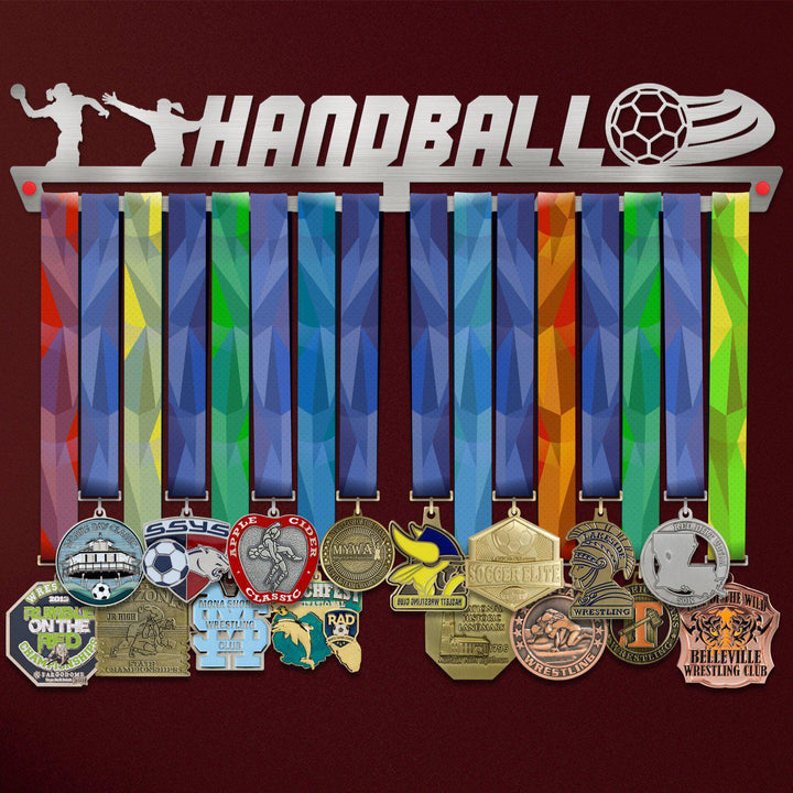Handball Medal Hanger Display FEMALE Victory Medal Hangers®