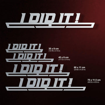 I Did It ! Medal Hanger Display Victory Medal Hangers®