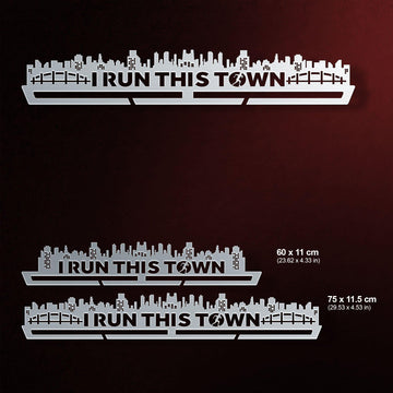 I Run This Town Medal Hanger Display | Medal Holder Victory Medal Hangers®
