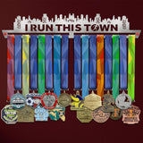 I Run This Town Medal Hanger Display-Medal Display-Victory Hangers®