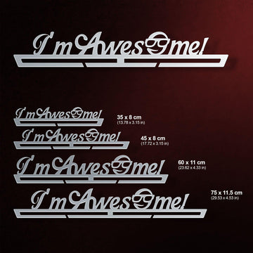 I`m Awesome Medal Hanger Display Victory Medal Hangers®
