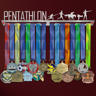 Pentathlon Medal Hanger Display Victory Medal Hangers®