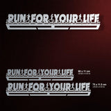 Run For Your Life Medal Hanger Display-Medal Display-Victory Hangers®