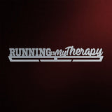 Running Is My Therapy Medal Hanger Display-Medal Display-Victory Hangers®
