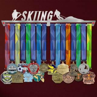 Skiing Medal Hanger Display Victory Medal Hangers®