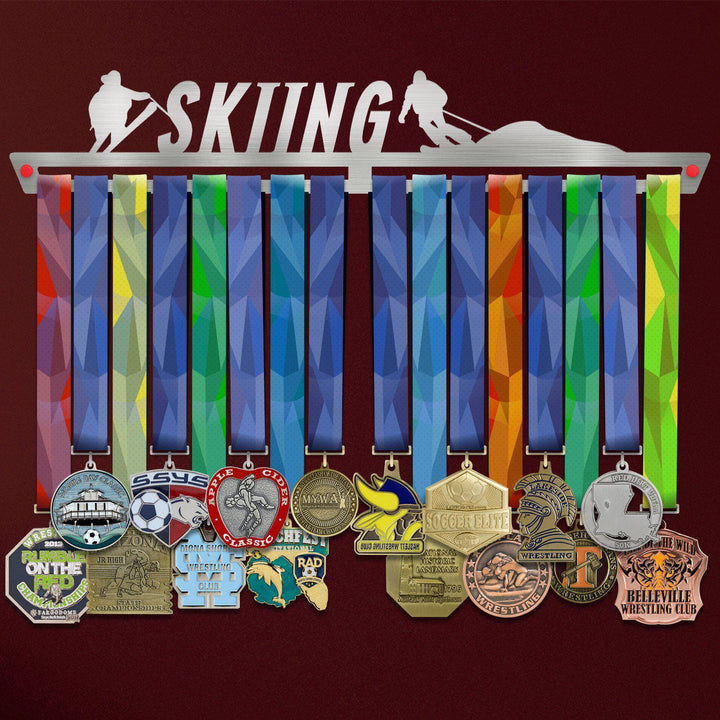 Skiing Medal Hanger Display Victory Medal Hangers®
