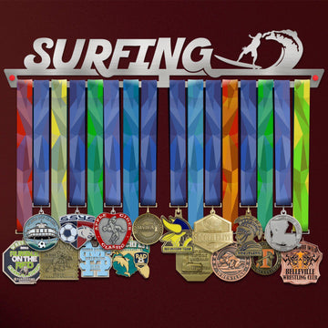Surfing Medal Hanger Display Victory Medal Hangers®