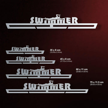 Swimmer Medal Hanger Display V2 Victory Medal Hangers®