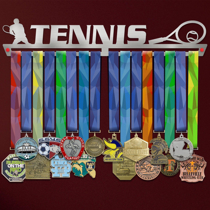 Tennis Medal Hanger Display MALE Victory Medal Hangers®