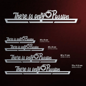 There Is Only Passion Medal Hanger Display Victory Medal Hangers®