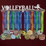 Volleyball Medal Hanger Display FEMALE-Medal Display-Victory Hangers®