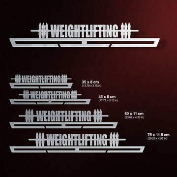 Weightlifting Medal Hanger Display Victory Medal Hangers®