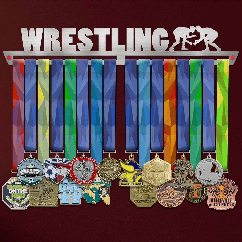 Wrestling Medal Hanger Display V2-Medal Display-Victory Hangers®